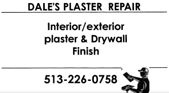 Dales Plaster Repair Advertisement