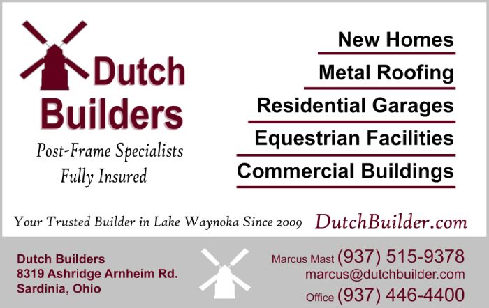 Dutch Builders Advertisement