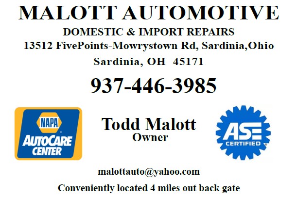 Malott Automotive LLC Advertisement