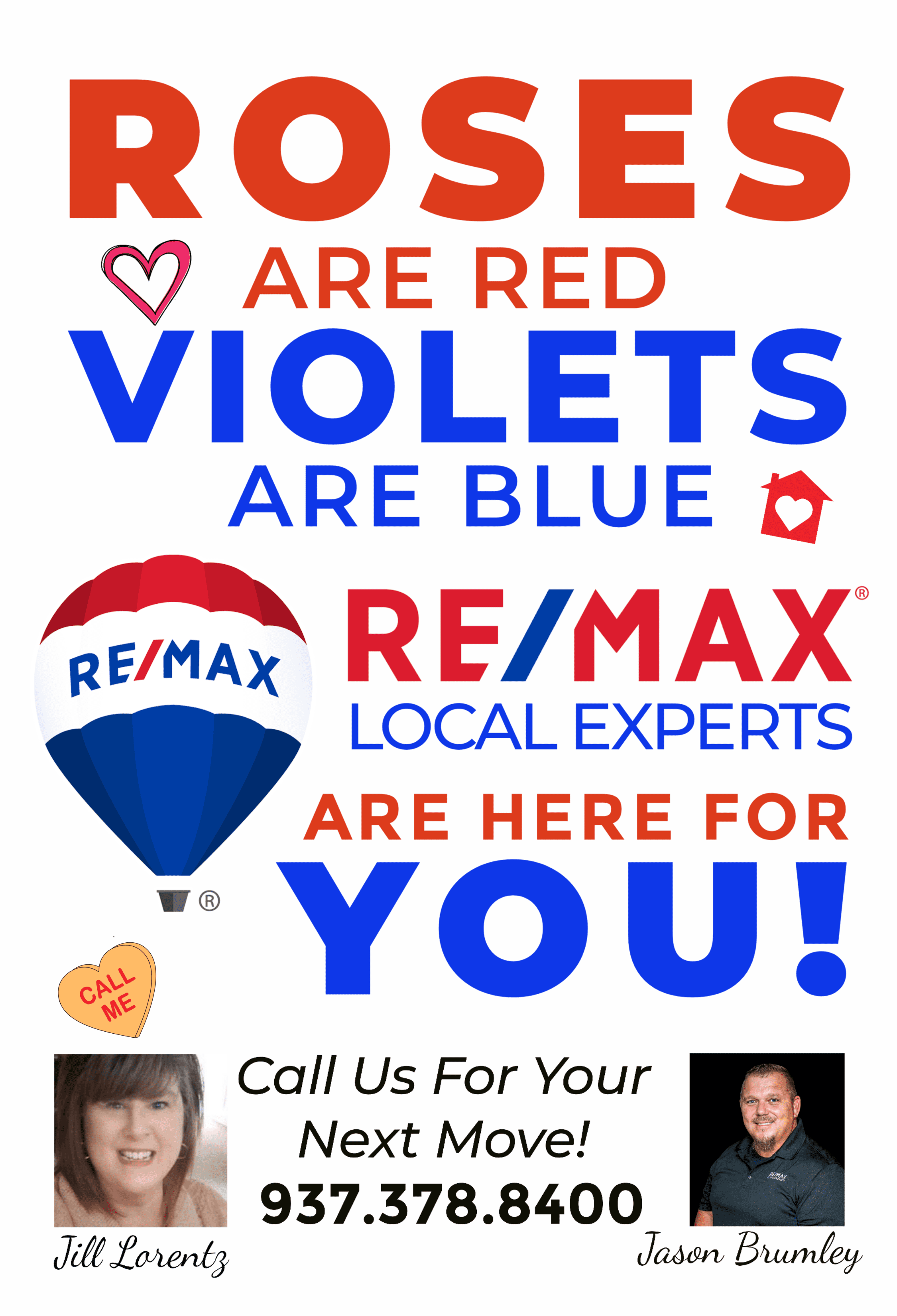Remax Jill Lorentz Realtor Advertisement