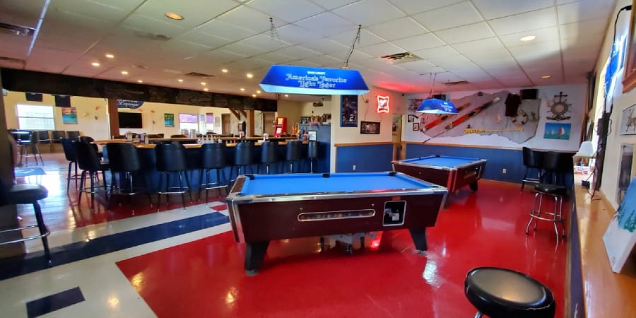 Billiards Tables Area